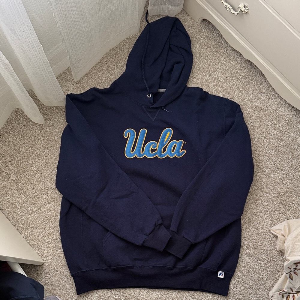 Russell Athletic Navy Blue Hoodie